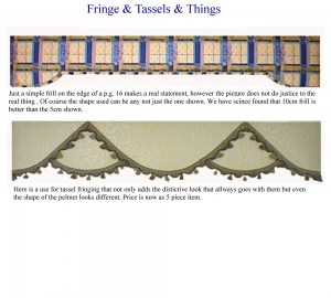 Fringe, Tassels & Things